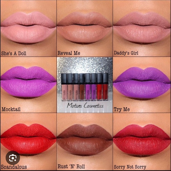 MOTIVES Liquid Lipsticks - Picture 1 of 4